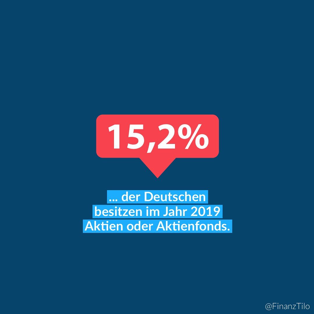 #AKTIENKULTUR – Laut dem deutschen Aktieninstitut e. V. besitzen (nur) 15,2 % der Menschen über…