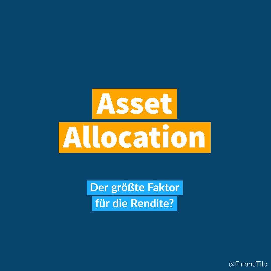 #AssetAllocation – Die Meisten glauben der größte Faktor für die Rendite ist die Auswahl der…