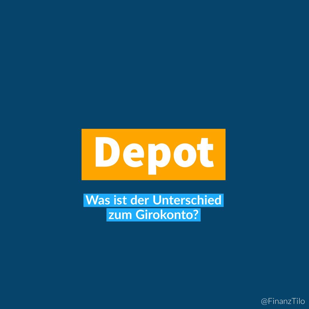 #DEPOT – Ein Wertpapierdepot ist quasi ein Konto für Wertpapiere und somit die Voraussetzung um…